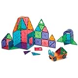 Magna-Tiles 12148 Clear Colors 48 pc DX set Toy