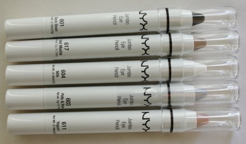 Nyx jumbo eye pencil 601, 603, 604, 611, 617 (5 piece s…