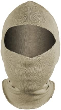 Damascus NH50LT Lightweight Hood Balaclava with Fire Retardant Nomex, 18-Inch, Tan