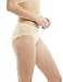 Kalon 6 Pack Women's Hipster Brief Nylon Spandex Underwear (Large, Basics)