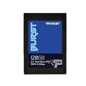 Patriot Memory PBU120GS25SSDR 120GB Burst, 2.5” Solid State Drive, SATA III, SSD, 6Gbps
