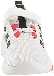 adidas Racer Tr23 Hook & Loop Sneaker, White/Core