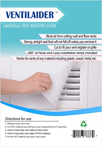 Universal Plastic 8 X 15 5 Ceiling Wall And Floor Vent Cover