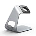 Apple Watch Stand & iPhone 6 Dock: Stalion 2in1 Desktop Charging Station Aluminum Body Universal Cradle Holder for Apple Watch Sport Edition & iPhone 6 6s 7 Plus (Space Gray)