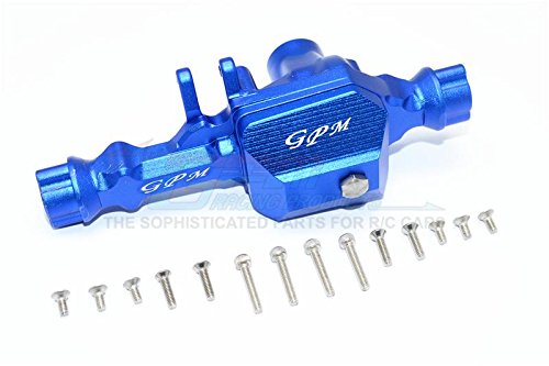 Traxxas TRX-4 Trail Defender Crawler Upgrade Parts Aluminum Front Gear Box - 1 Set Blue