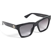 Gucci Women's Minimal Cat Eye Sunglasses