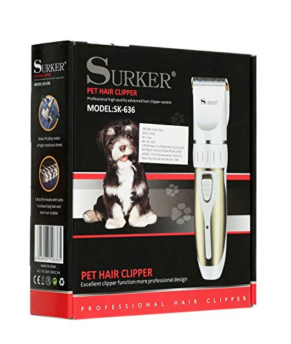surker pet hair clipper