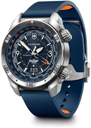 Amazon.com: Victorinox Dive Pro Quartz Black Dial Yellow Rubber