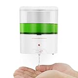 oenbopo Wall-Mount Soap Dispenser, 600ml Wall-Mount Automatic IR Sensor Touch-free Soap Dispenser Liquid Shampoo Lotion Pump
