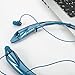 LeadTry Music Bluetooth Headphones Wireless Sport Stereo In-ear Noise Cancelling Earphone Headset Running Gym Exercise Earbud Neckband with Microphone for Apple Iphone Ipad Samsung Sony Blue