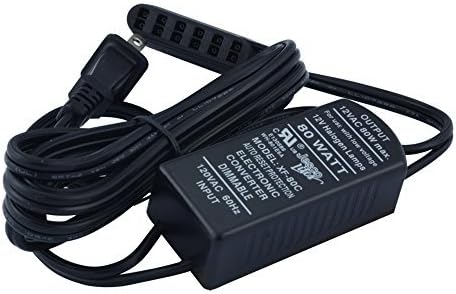 JESCO Lighting XF-80C 12V AC Electronic Plug &amp; Play Electronic Transformer by Jesco Lighting Group