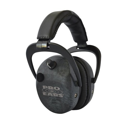 Pro Ears Stalker Gold Electronic Hearing Protection and Amplification Earmuffs NRR 25