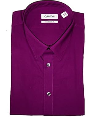 Calvin Klein Extreme Slim Fit Shirt, Size 17 1/2 34/35, Rosewood
