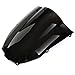 CICMOD Black Wave Windshield Fairing Windscreen Lens For 2000-2002 Kawasaki Ninja ZX6R