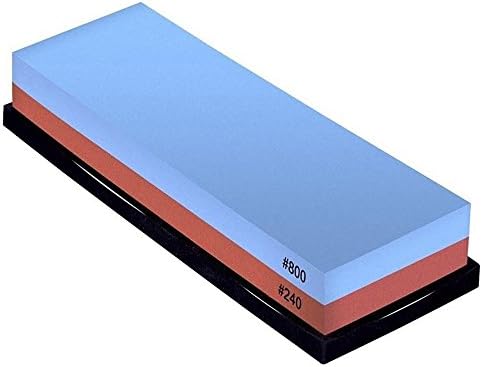 Gracesy Whetstone----Dual Sided Grit Knife Sharpening Stone, Multi-Colored Grindstone, Sharpening Water Wet Stone 240#800