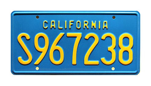 Celebrity Machines The A-Team | Mr T's GMC Van | S967238 | Metal Stamped Vanity Prop License Plate
