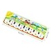 CTOY Piano Mat Toy Gift for 1 to 3 Year Old Boy&Girls,35in Early Educational Musical Instruments Toys (Yellow)