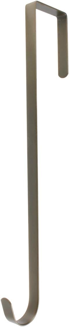 Wreath Hangers - BNYZWOT 15 Inches Heavy Duty Wreath Hanger for Front Door Door Large Wreath Hanger Christmas Wreaths Decorative Hook Premium Sturdy Metal Bronze