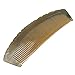 Fine Tooth Comb Natural Ox Buffalo Horn Comb - Anti-Static Hair Massage Comb