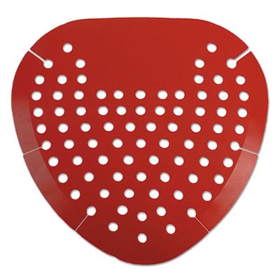 Krystal Boardwalk 1001 Urinal Screen, Cherry Fragrance, Red (Box of 12)