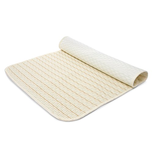 Changing Pad - Portable changing pad 100% Cotton Waterproof Diaper Changing Padding Multi-function Changing Mat (Light Brown)