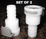 Set of 2 Female Air Bed Parts Connectors Sleep Number Bed Pumps SEE LEAK REPAIR VIDEO