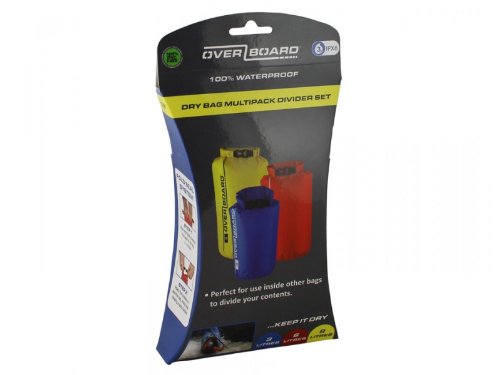 Overboard Waterproof Dry Bag - Multi-Colour, Small