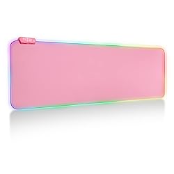 Tilted Nation Pink Gaming Mouse Pad RGB - Create