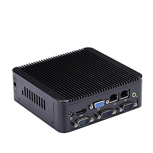 QOTOM Barebone Mini PC Q190P BayTrail j1900 Processor Quad core 2.0 GHz Fanless Mini PC Linux Windows