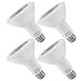 TORCHSTAR Dimmable Long Neck PAR30 LED Light Bulb, 75W Equivalent, 3000K Warm White, 800Lm, E26 Medium Base, Damp Location Available, 3 Years Warranty, Pack of 4