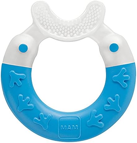 MAM Bite \u0026 Brush Teether, Boy, 3+ 
