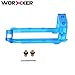 Worker Retaliator Shell Slide Block for nerf retaliator and Worker retaliator Shell Set - Transparent Blue