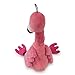 Pet Craft Supply Flamingo Jiggle Giggle Funny Giggling Sound Wiggly Shaking Tug Fetch Soft Chew Plush Dog Toy, Pink (2206)