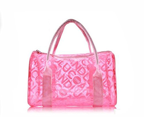 Eforstore 2015 latest summer candy color clear beach tote bags la…