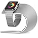 Apple Watch Stand, Camkey Iwatch Charging Stand Aluminum Charging Dock (Silver)