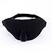 3D Eye Sleep Mask The Ultimate Eye Mask Which Will Work as a Sleeping Aid (Black)