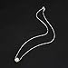 Sterling Silver Pearl Pendant Necklace Box Chain 10MM White Pearl June Birthstone Simple Necklace for Mom