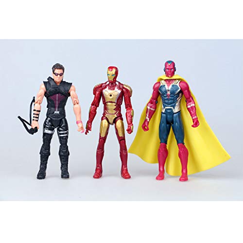 Boenxin Marvel Superhero Adventures Ultimate Super Hero Set, 10 Collectible 6.7-Inch Action Figures, Toys for Kids Ages 3 and Up - Thumbnail 2