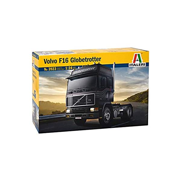 Italeri 3923 F 16 Volvo Italien 1:24 F-16 Globetrotter, Mehrfarbig