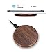 Lantoo Wireless Charger, Wooden Fast Qi Wireless Charging Pad for Samsung Galaxy Edge/S6/S6 Edge/S6 Edge Plus/S6 Active/Note 5, Nexus 4/5/6, LG and All Qi-Enabled Devices