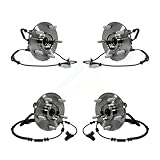 Front Rear Wheel Bearing & Hub Assembly Kit For