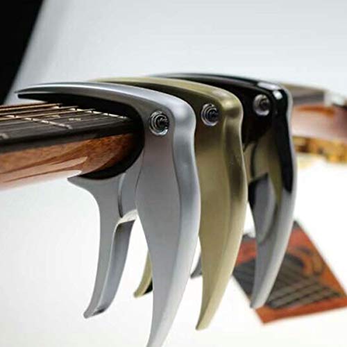 image for Leyeet Professional Guitar Capo with Bridge Pin Remover Fit for Wood G