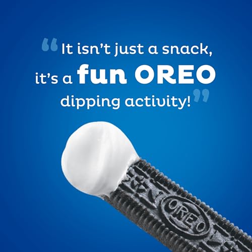 HANDI-SNACKS OREO COOKIE STICKS ‘N CREME DIP SNACK PACKS, 20 SNACK PACKS