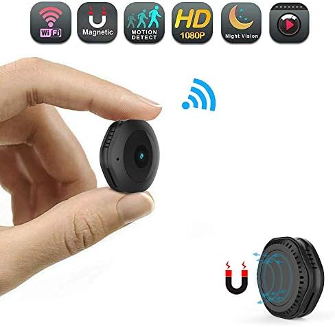 cyperlink Portable Wireless Hidden Cameras 1080P with Motion Detection and Night Vision