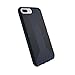 Speck Products Presidio Grip Case for iPhone 8 Plus (Also fits 7 Plus and 6S Plus /6 Plus), Eclipse Blue/Carbon Black
