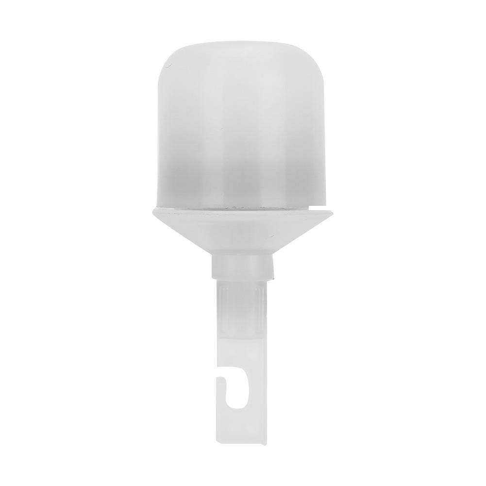 ZJchao Walking Stick Tip, White, Electric Cane Tip with Light Effect, Non-Detachable, Red and Blue Flashing Light