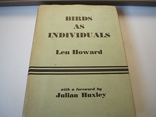 "Birds as Individuals" av Len Howard