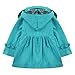 Arshiner Girl Kid Flower Waterproof Hooded Coat Jacket Outwear Raincoat Hoodies Blue,100(Age for 2-3Y),Blue,100(Age for 2-3Y)