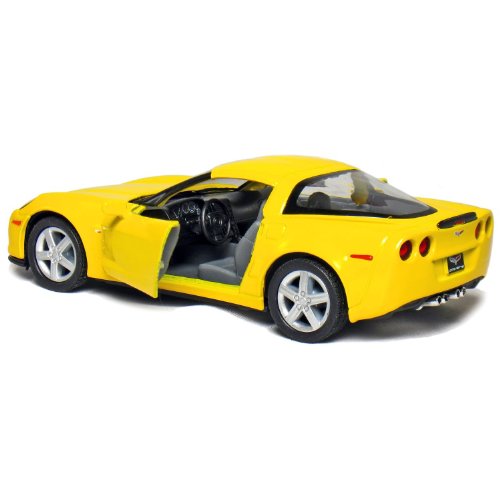 5" 2007 Chevy Corvette Z06 1:36 Scale (Yellow) by Kinsmart