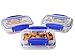 Sistema KLIP IT Rectangular Collection Food Storage Containers, 6-Piece